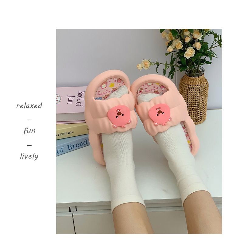 Home Bathroom Wear - شباشب نسائية صيفية بتصميم الكنوزر اللطيف،