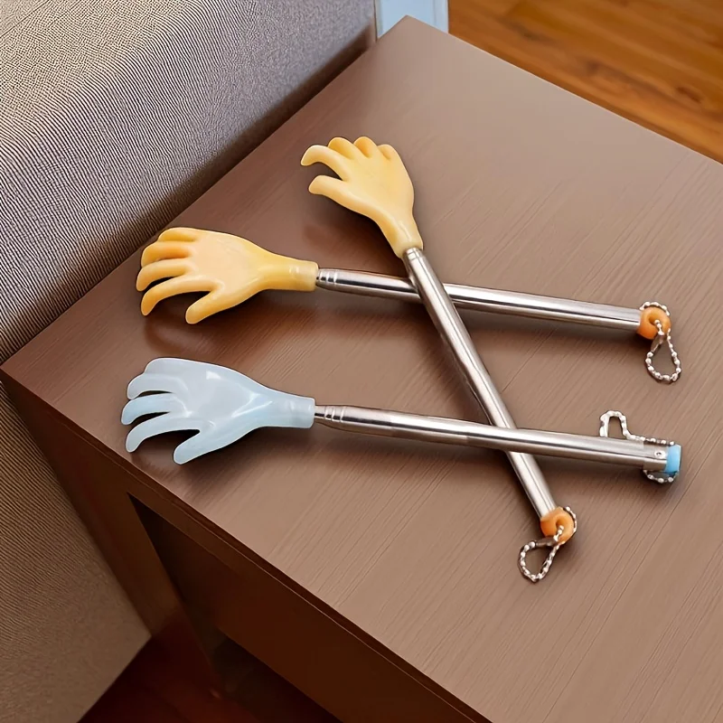 Home Essentials Bathroom Accessories - 1 قطعة هرش تدليك الظهر المحمولة