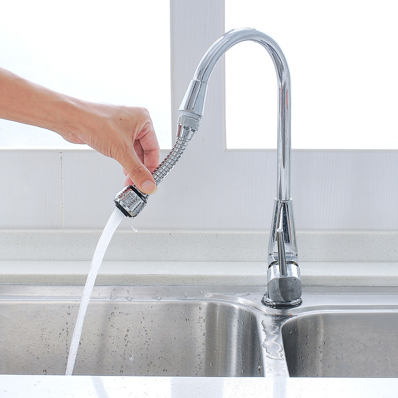 Home Bathroom Faucets - قطعتان من فوهات الصنبور الطويلة والقصيرة،