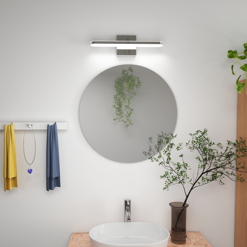 Home Bathroom Vanity - إضاءة LED عصرية لمرآة الحمام، مصباح