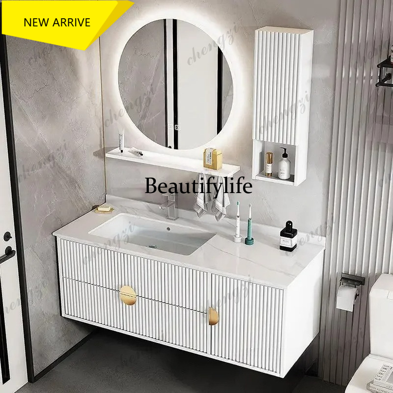 Home Bathroom Vanity Combo - خزانة حمام مدمجة M178 مع حوض