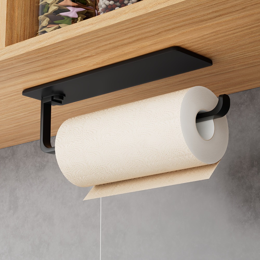 Home Bathroom Paper Towel Holder - حامل مناشف المطبخ - موزع مناديل