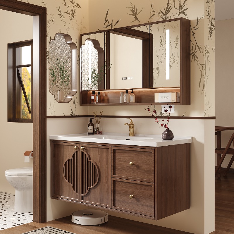 Home Bathroom Vanity Combo - الفاخرة الحديثة خزانة أدراج الورق توفير