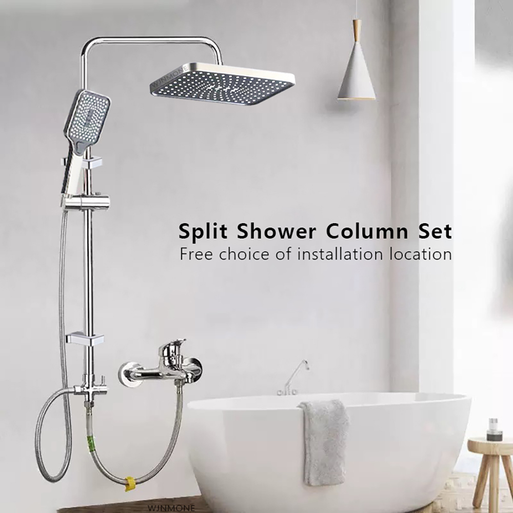 Home Bathroom Faucets - سبليت دش العمود مجموعة الحمام صنبور