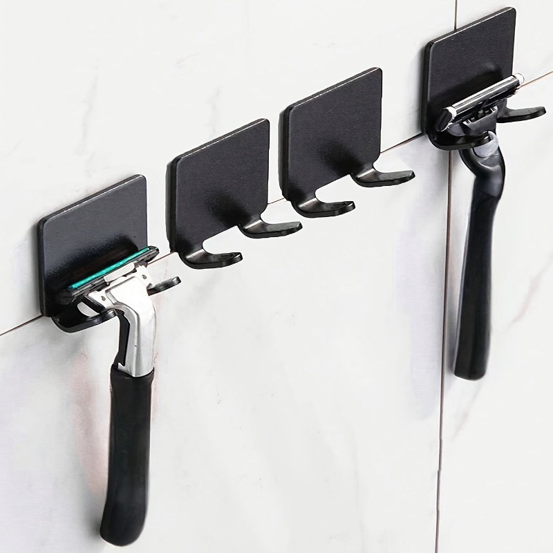 Home Essentials Bathroom Rack - حامل شفرات الحلاقة بدون ثقب -