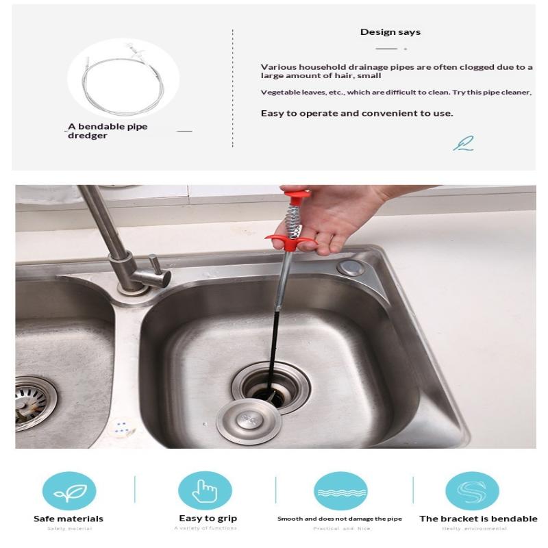 Jet Home Bathroom - أداة إزالة انسدادات المصارف بأربعة مخالب