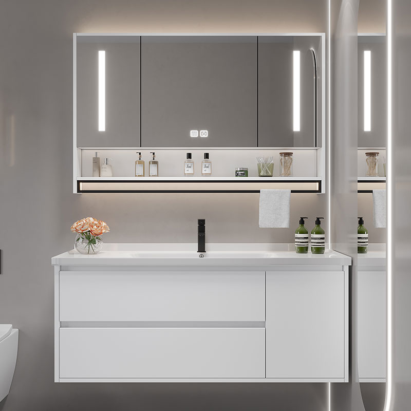 خمر التقسيم الحمام بالباطل الم - مراجعة Home Bathroom Vanity Combo وسعره