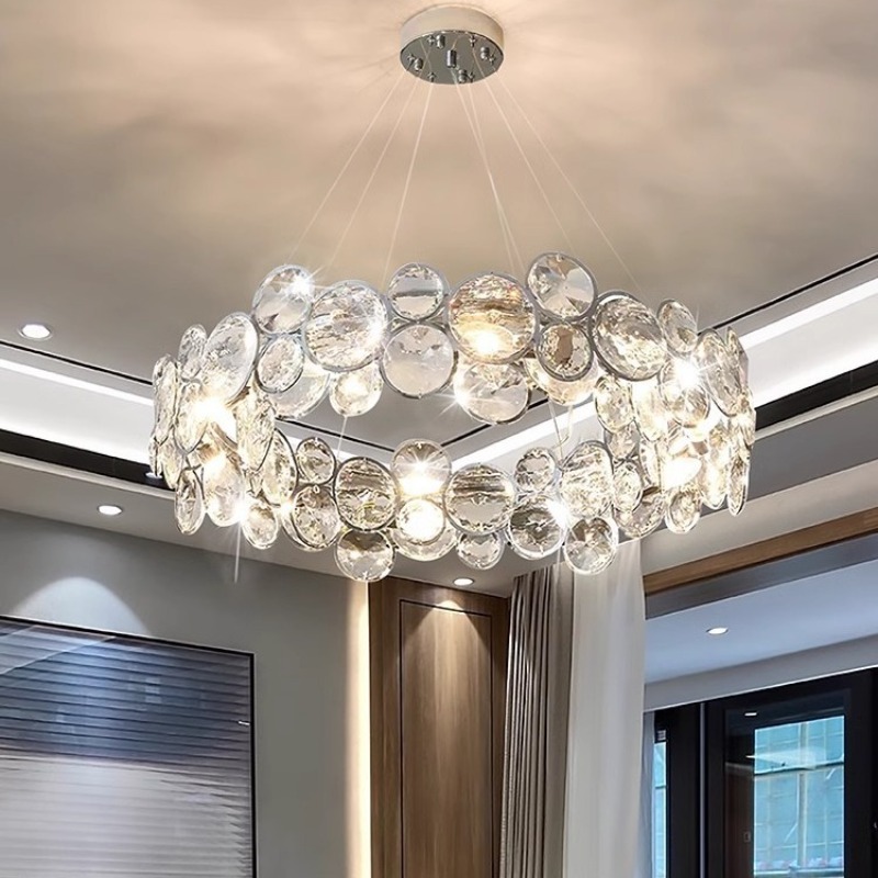 ثريا كريستال فاخرة حديثة لغرفة - مراجعة Home Bathroom Design Simple وسعره