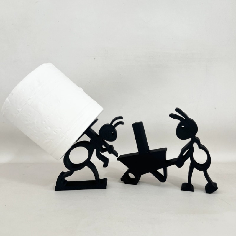 حامل ورق التواليت للحمام بتصمي - مراجعة Home Bathroom Paper Towel Holder وسعره