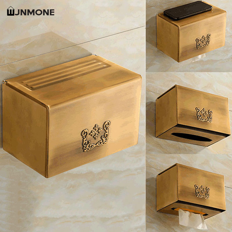 حامل الصندوق المناديل الحمام ا - مراجعة Home Bathroom Paper Towel Holder وسعره