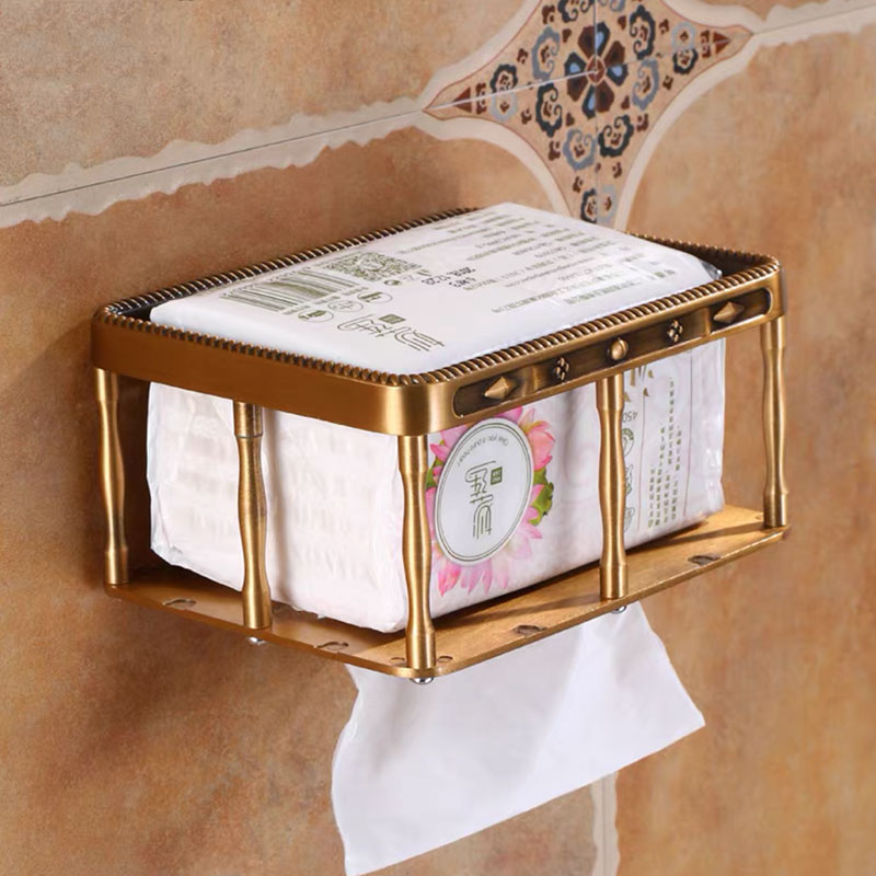 حامل الصندوق المناديل الحمام ا - مراجعة Home Bathroom Paper Towel Holder وسعره