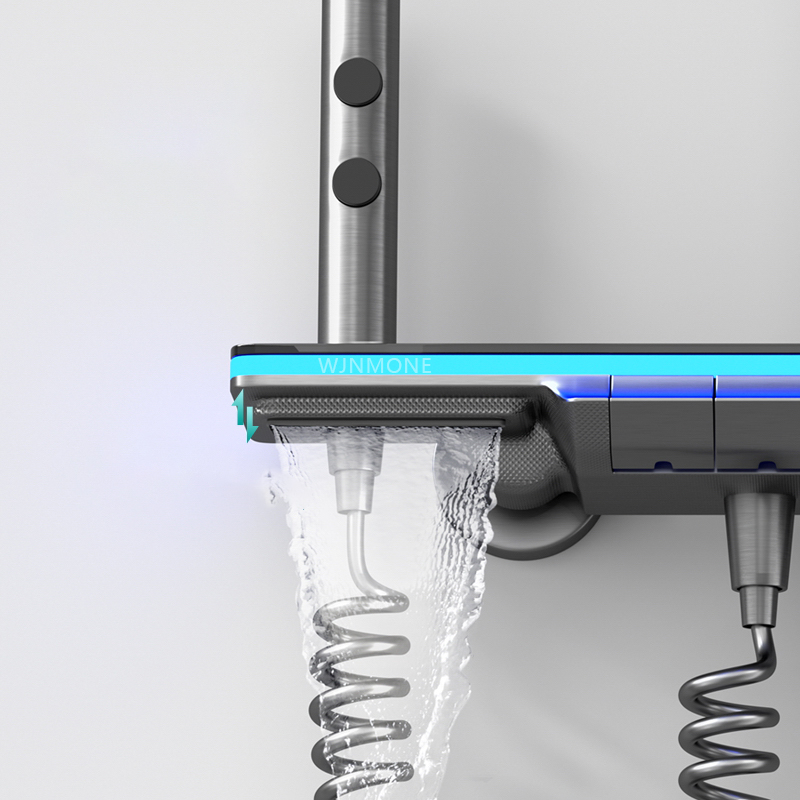 حمام فاخر نظام دش مع أضواء خفف - مراجعة Home Bathroom Faucets وسعره