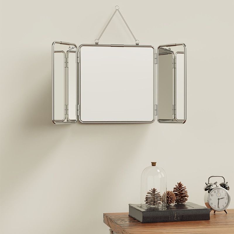 Ins نمط مربع ثلاثة أضعاف الحائ - مراجعة Home Bathroom Vanity وسعره