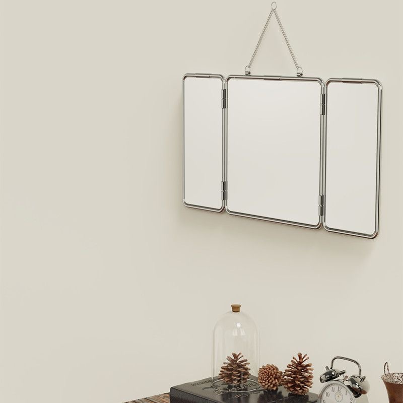 Ins نمط مربع ثلاثة أضعاف الحائ - مراجعة Home Bathroom Vanity وسعره