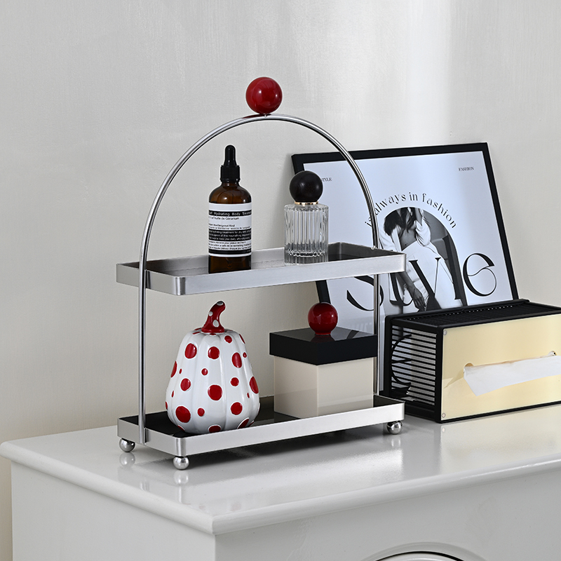 منظم مكتبي على شكل قوس، حامل أ - مراجعة Home Essentials Bathroom Rack وسعره