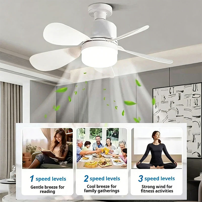 E27 المسمار مروحة السقف الخفيف - مراجعة Home Bathroom Fan وسعره