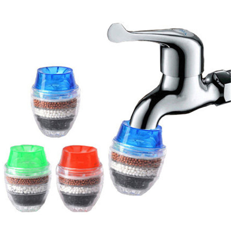 5 طبقات الكربون المنشط لتنقية  - مراجعة Home Bathroom Faucets وسعره
