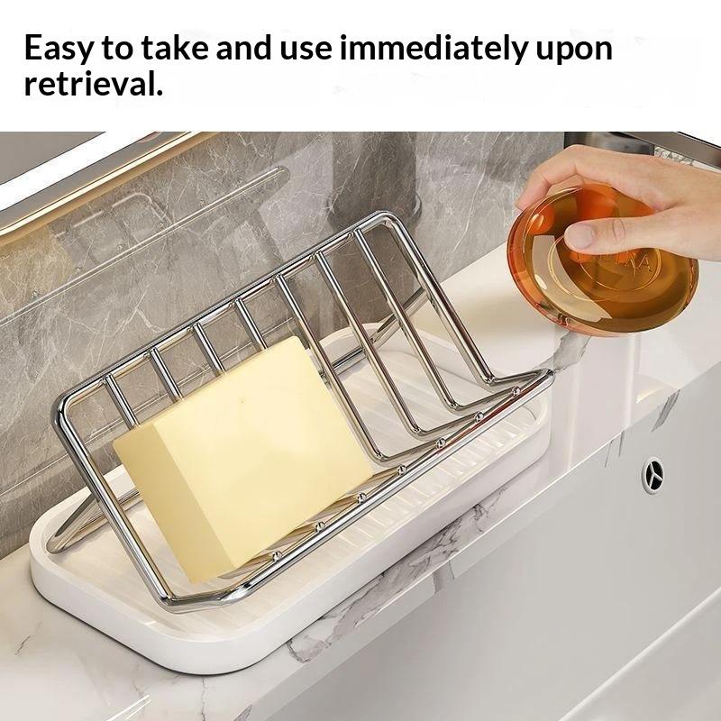 حامل صابون من الفولاذ المقاوم  - مراجعة Jet Home Bathroom وسعره
