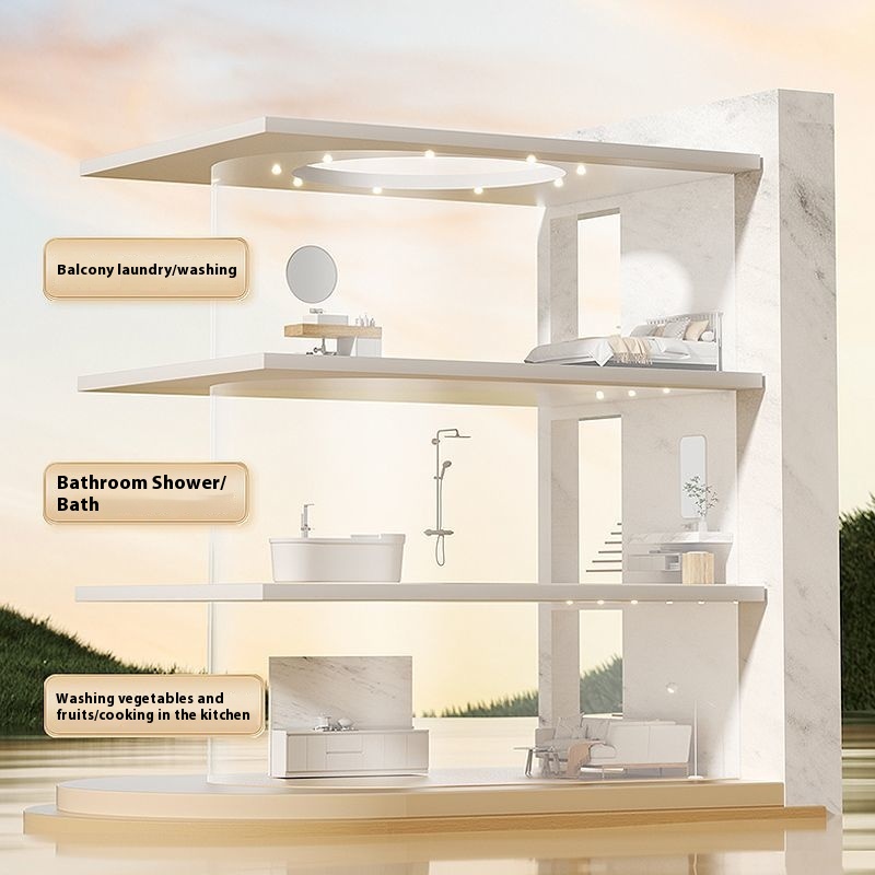 رأس دش مسبق، مجموعة دش للاستخد - مراجعة Home Bathroom Faucets وسعره