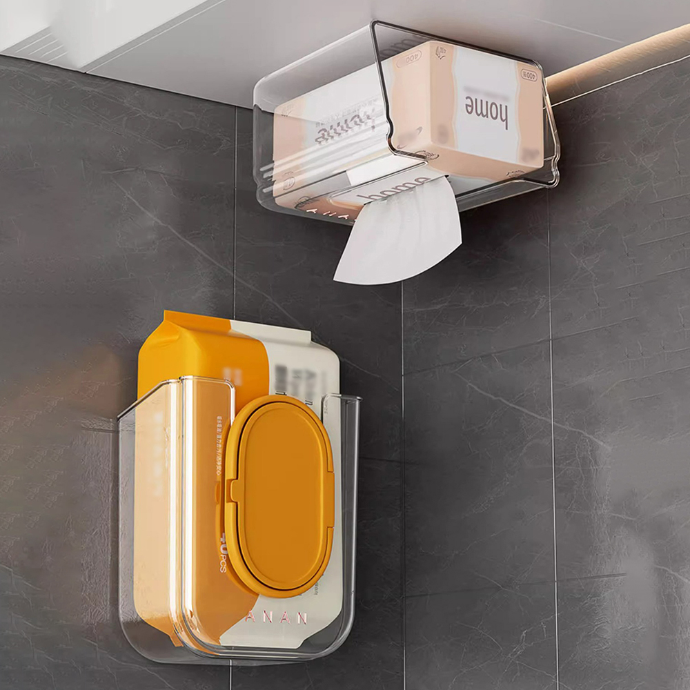 موزع مناديل مبللة مثبت على الح - مراجعة Home Bathroom Paper Towel Holder وسعره