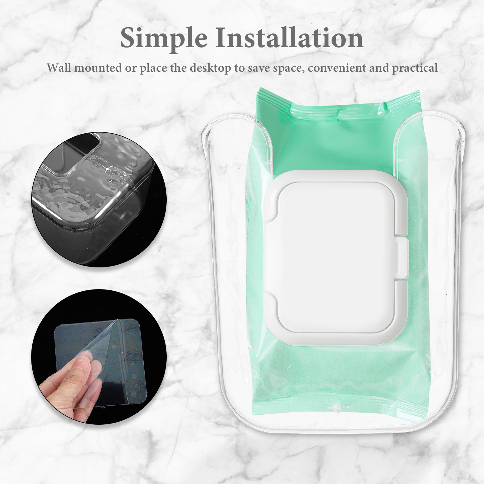 رف حائط للحمام مع حامل مناديل  - مراجعة Home Bathroom Paper Towel Holder وسعره