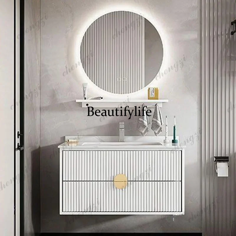 خزانة حمام مدمجة M178 مع حوض س - مراجعة Home Bathroom Vanity Combo وسعره
