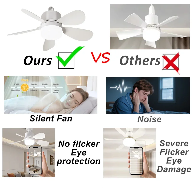 16 بوصة 2 في 1 مروحة السقف مع  - مراجعة Home Bathroom Fan وسعره