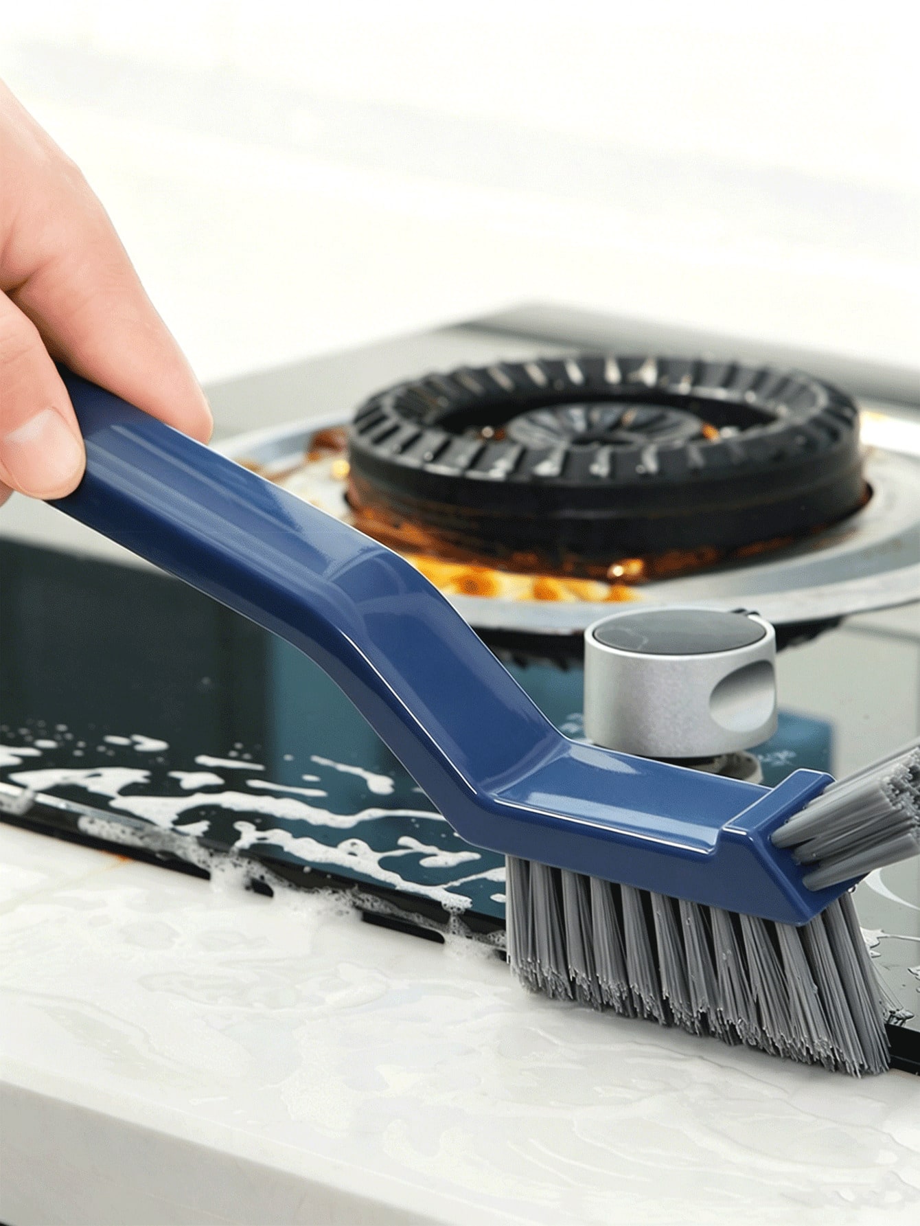 فرشاة متعددة الوظائف لتنظيف جد - مراجعة Home Essentials Bathroom Accessories وسعره