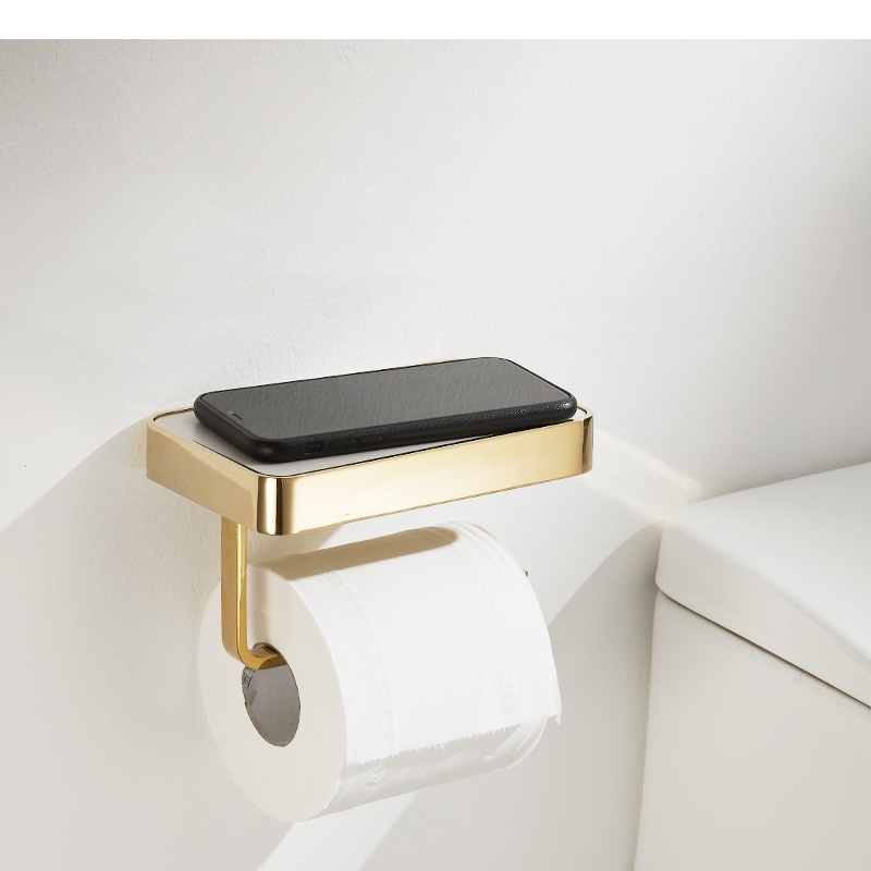 حامل الأنسجة المعدنية بلاطة ال - مراجعة Home Bathroom Paper Towel Holder وسعره