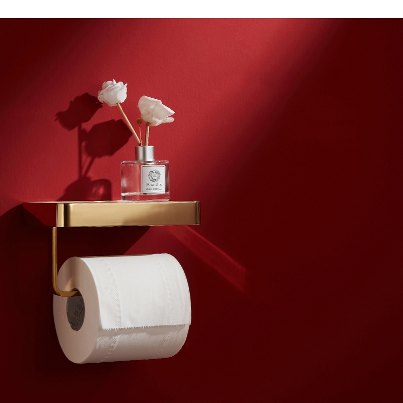 حامل الأنسجة المعدنية بلاطة ال - مراجعة Home Bathroom Paper Towel Holder وسعره