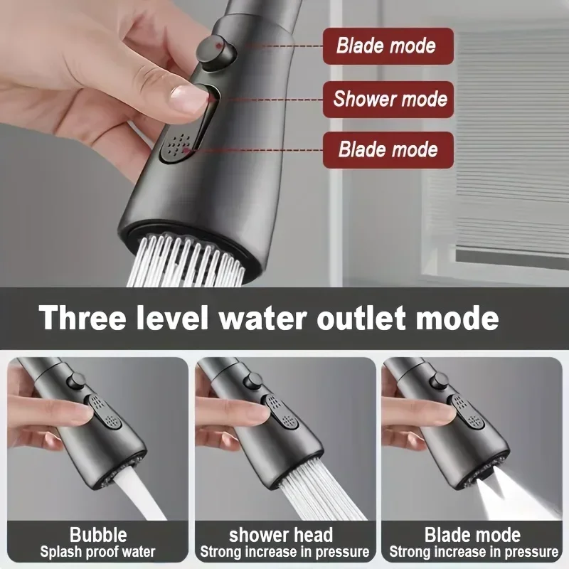 صنبور موسع معدني ثلاثة أوضاع ر - مراجعة Home Bathroom Faucets وسعره