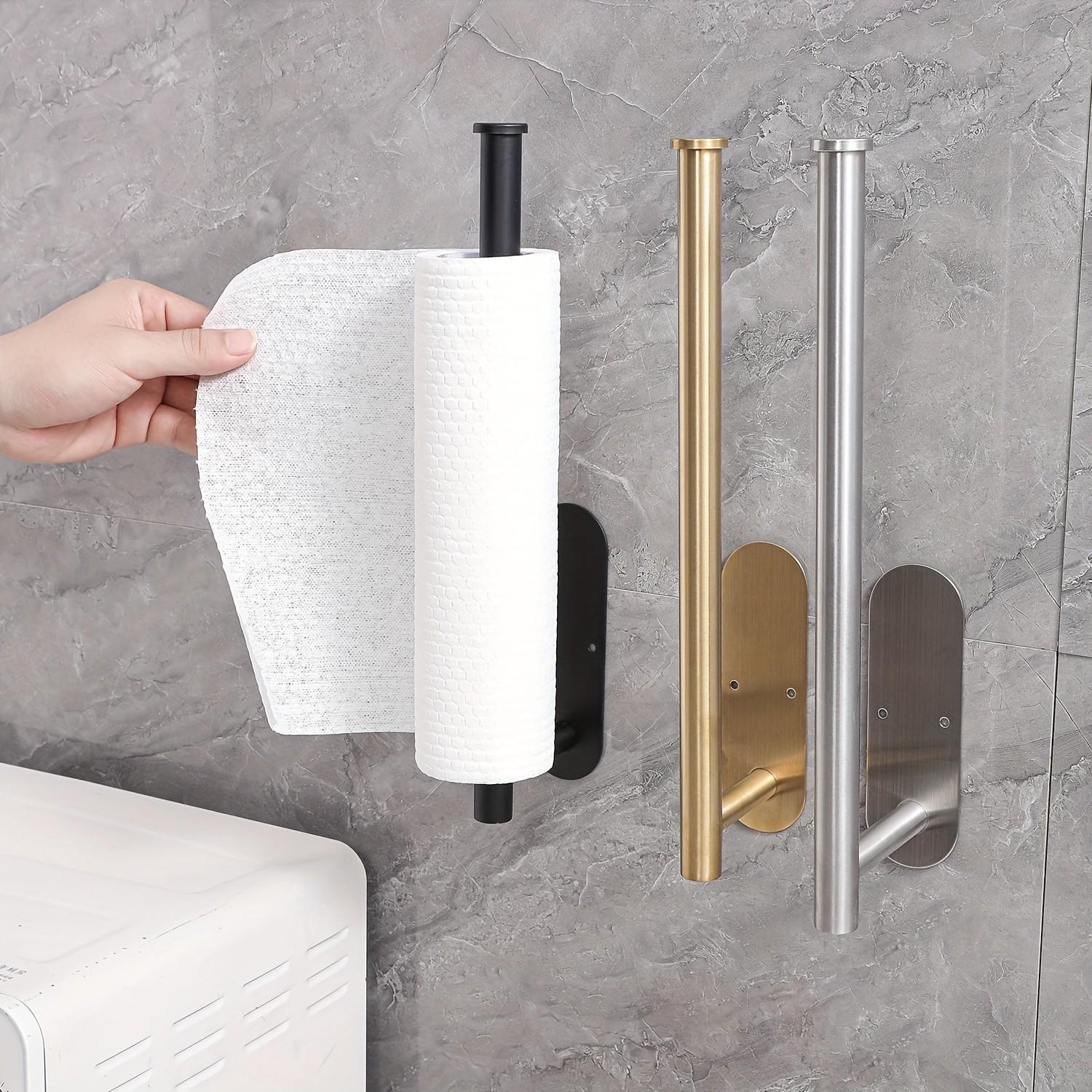 حامل مناشف من الفولاذ المقاوم  - مراجعة Home Bathroom Paper Towel Holder وسعره