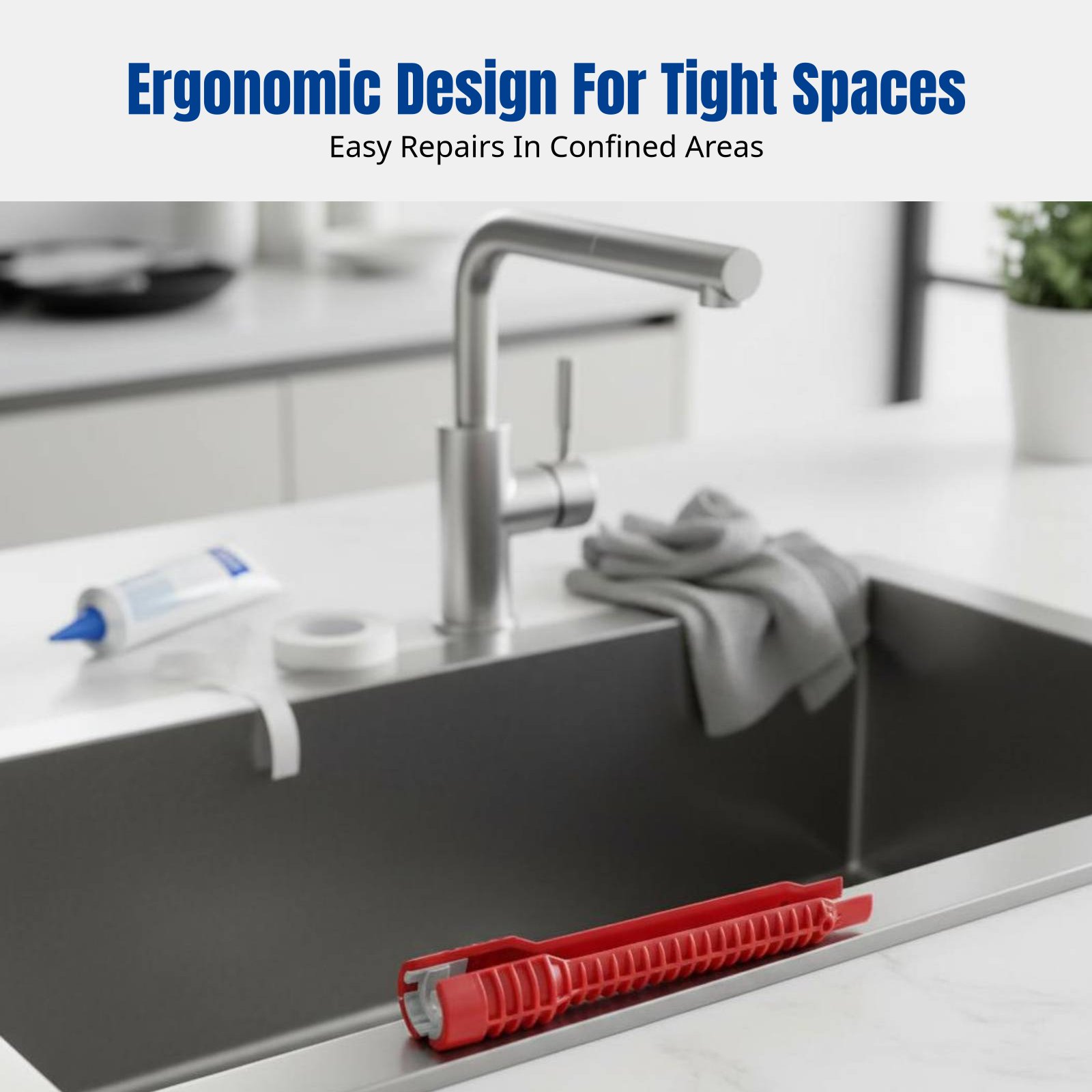 مفتاح ربط للسباكة، أداة بلاستي - مراجعة Home Bathroom Faucets وسعره