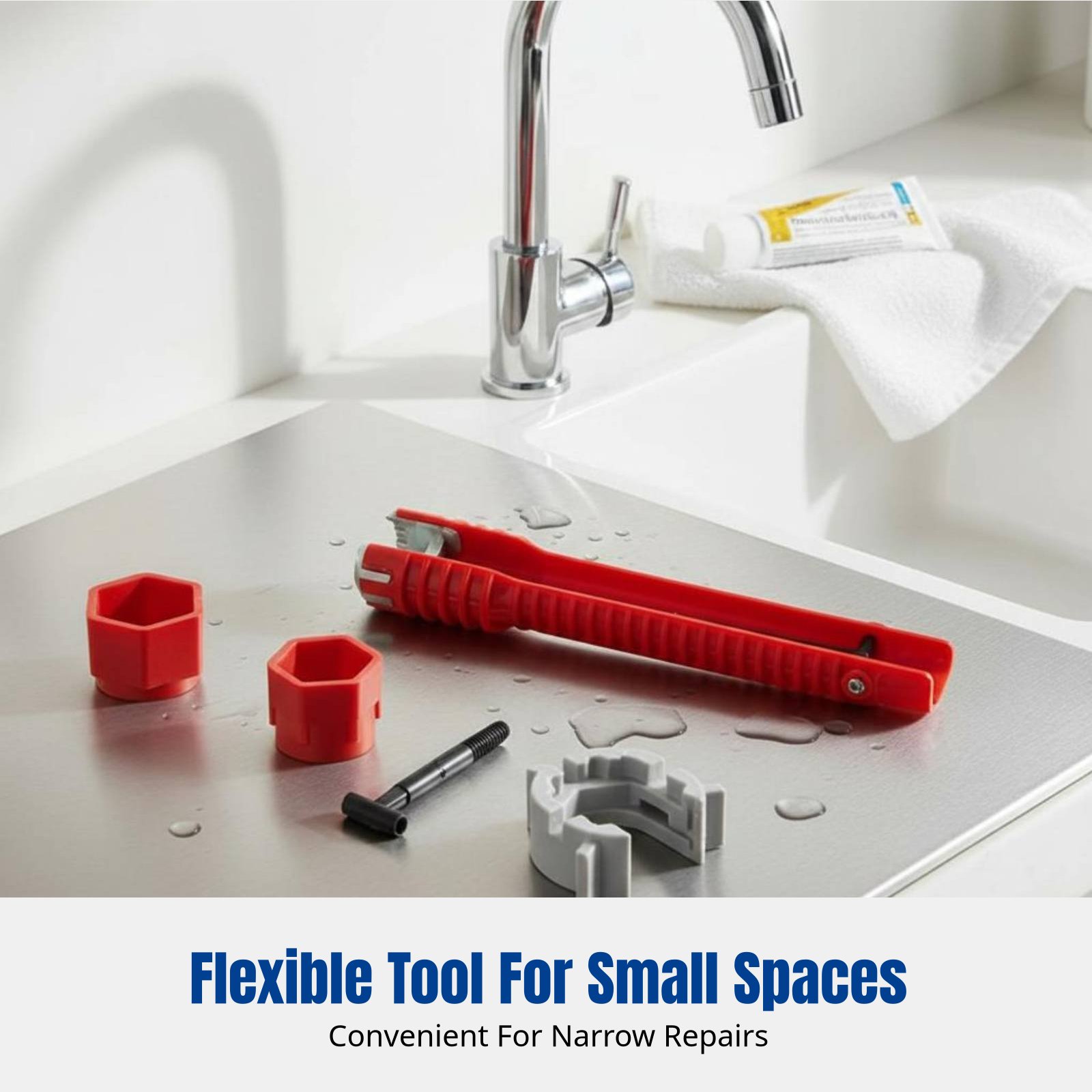 مفتاح ربط للسباكة، أداة بلاستي - مراجعة Home Bathroom Faucets وسعره