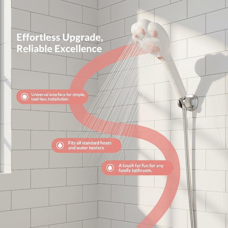 رأس دش بفلتر عالي الضغط بتصميم - مراجعة Jet Home Bathroom وسعره