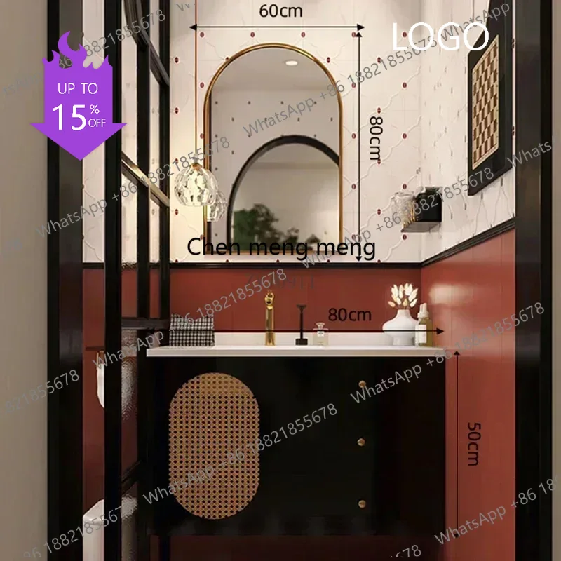 P3 خزانة تخزين مغلقة ضيقة للأث - مراجعة Home Bathroom Vanity Combo وسعره