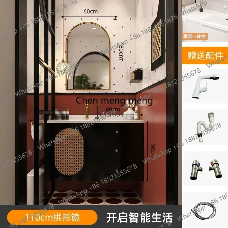 P3 خزانة تخزين مغلقة ضيقة للأث - مراجعة Home Bathroom Vanity Combo وسعره