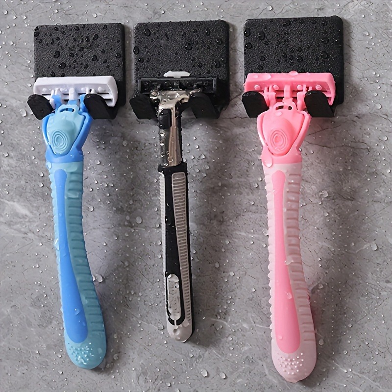 حامل شفرات الحلاقة بدون ثقب -  - مراجعة Home Essentials Bathroom Rack وسعره