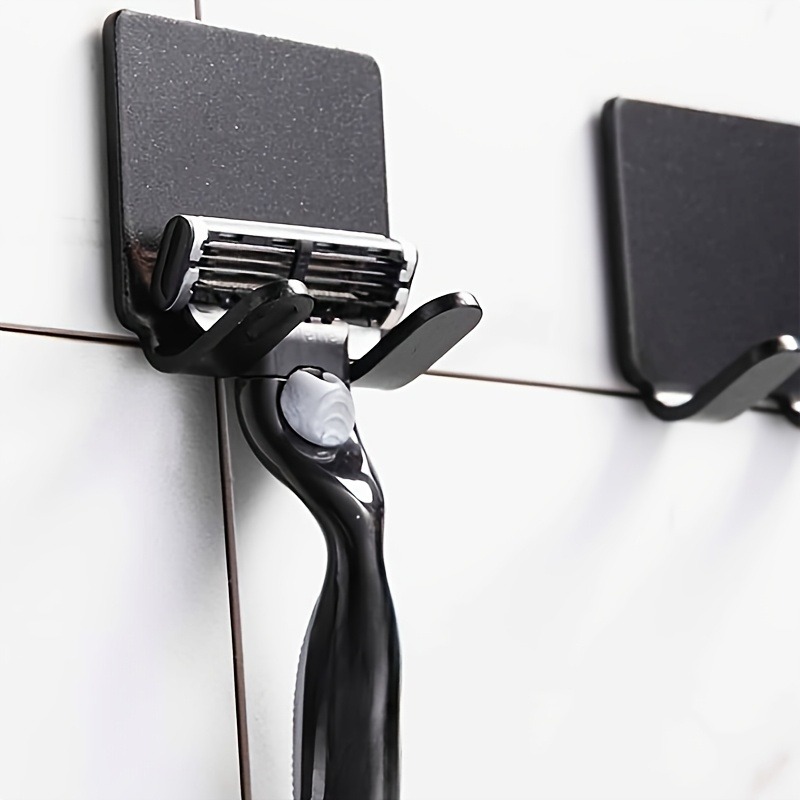 حامل شفرات الحلاقة بدون ثقب -  - مراجعة Home Essentials Bathroom Rack وسعره