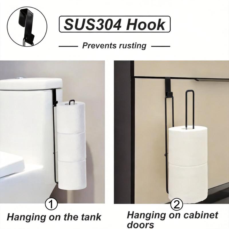 حامل ورق تواليت فاخر مثبت على  - مراجعة Home Bathroom Paper Towel Holder وسعره