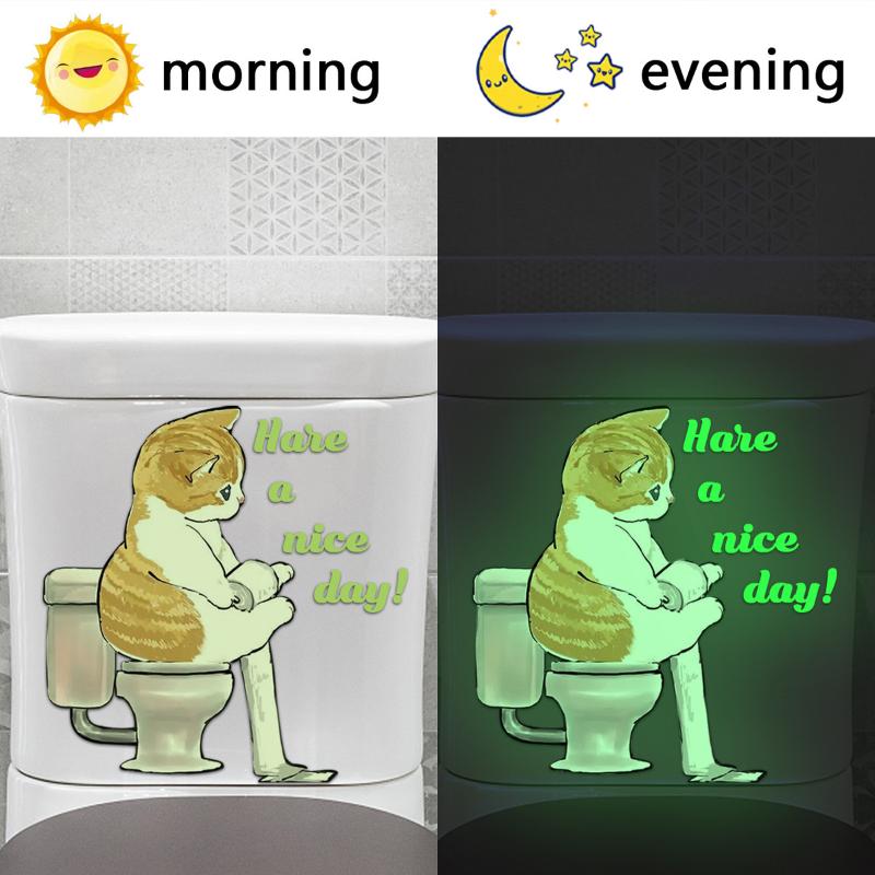 ملصق مضيء للحمام على شكل قطة ف - مراجعة Jet Home Bathroom وسعره
