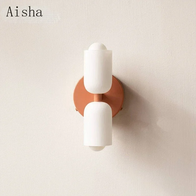 مصباح جداري زجاجي بسيط برأس مز - مراجعة Home Bathroom Design Simple وسعره