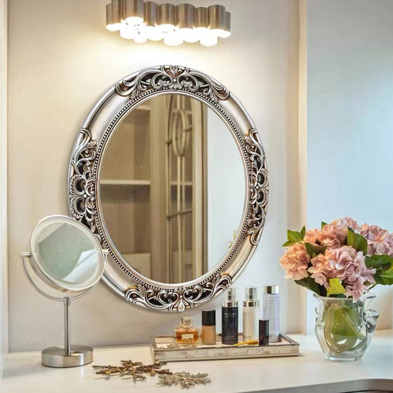 مرآة حمام أوروبية بيضاوية الشك - مراجعة Home Bathroom Vanity وسعره