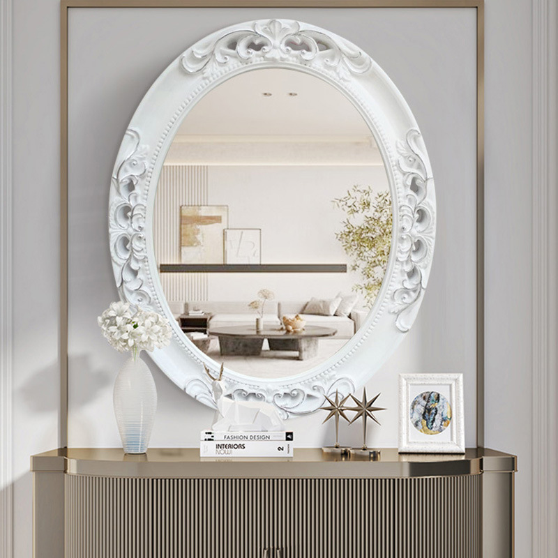 مرآة حمام أوروبية بيضاوية الشك - مراجعة Home Bathroom Vanity وسعره