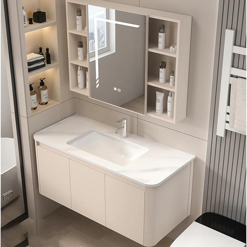 اكسسوارات خزانة الغرور خزائن ا - مراجعة Home Bathroom Vanity Combo وسعره