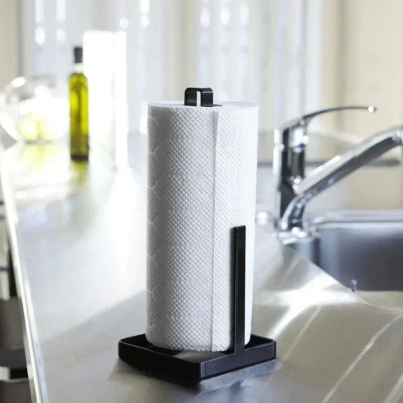 أدوات المطبخ المحمولة لفة حامل - مراجعة Home Bathroom Paper Towel Holder وسعره