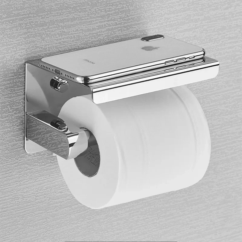 حامل ورق الحمام من الفولاذ الم - مراجعة Home Bathroom Paper Towel Holder وسعره