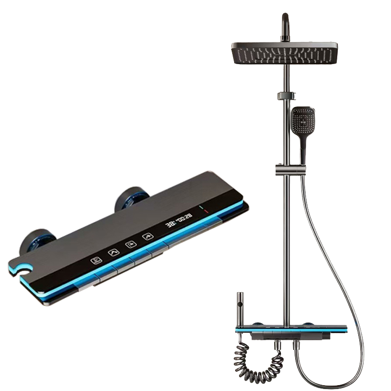 مجموعة رأس الدش كاملة من النحا - مراجعة Home Bathroom Faucets وسعره